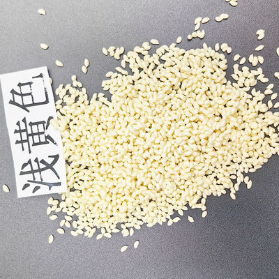 Màu vàng nhạt phù hợp TPU Polymers Pellets đúc nhựa