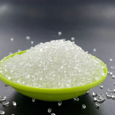 Vật liệu thô TPU chống tia cực tím hạt nhựa màu trắng để đúc ép