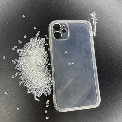 Crystal Clear Soft TPU nguyên liệu nguyên liệu bảo vệ vỏ điện thoại