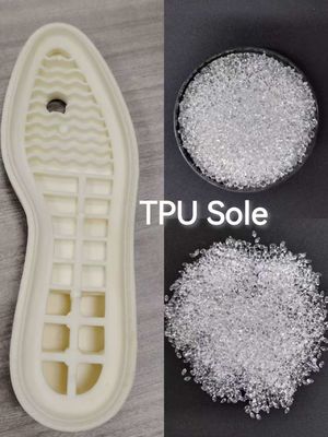 TPU nguyên liệu thô Được sử dụng rộng rãi trong đế & máy quay & thiết bị y tế & đóng gói & điện tử với sự phục hồi tốt, kháng mòn tốt và độ dẻo dai tuyệt vời