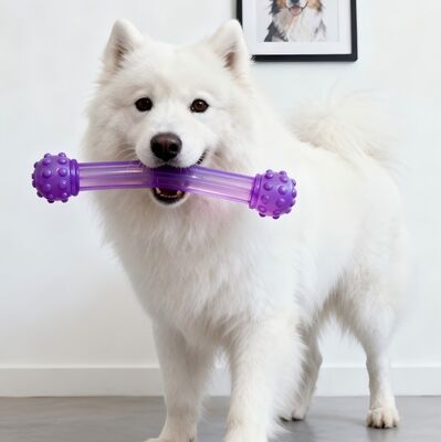 Granules TPU thân thiện với môi trường, đúc phun hoặc ép, được sử dụng trong các sản phẩm như đồ chơi thú cưng và dây nhảy